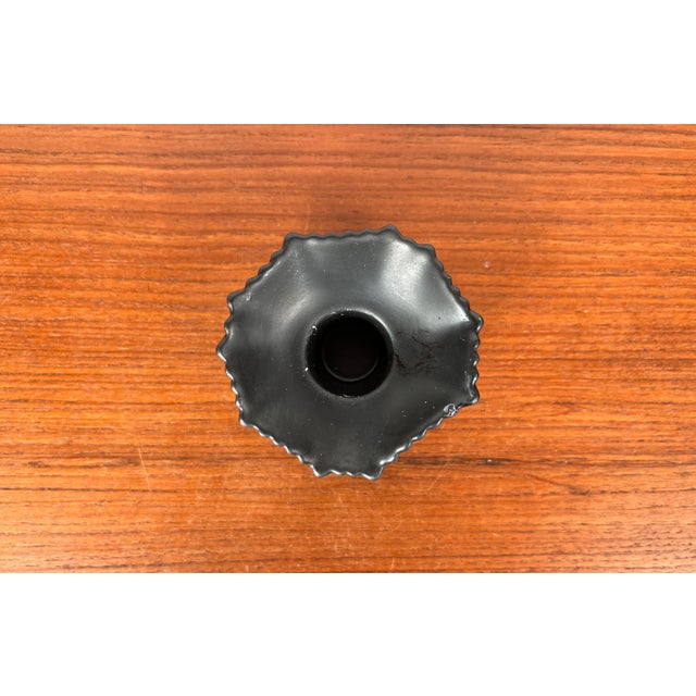 Vintage German Porcelain Candleholder from Kaiser, 1980s, in Very Good conditions. Designed 1980 to 1989 This piece has an...