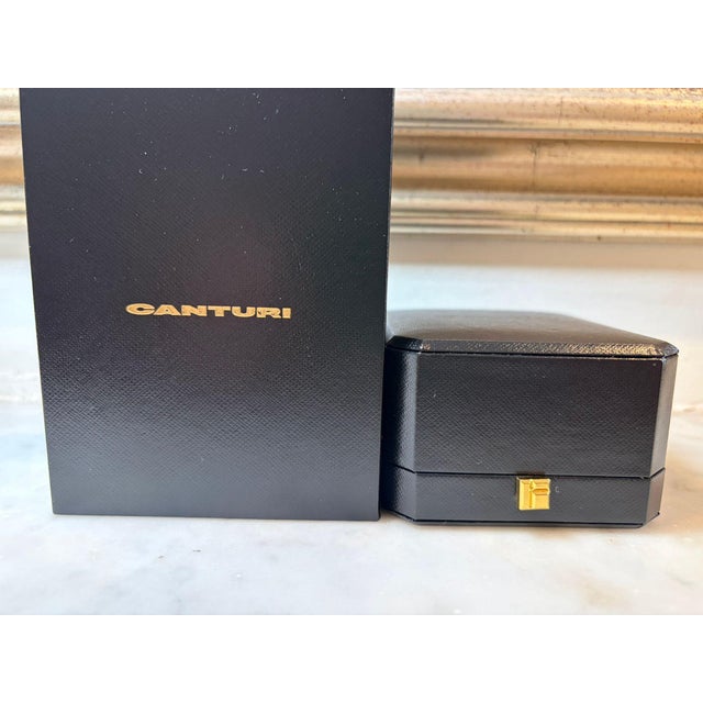 Silver Canturi 18ct White Gold Diamond Pendant Necklace 0.20ct 7.4g For Sale - Image 8 of 9