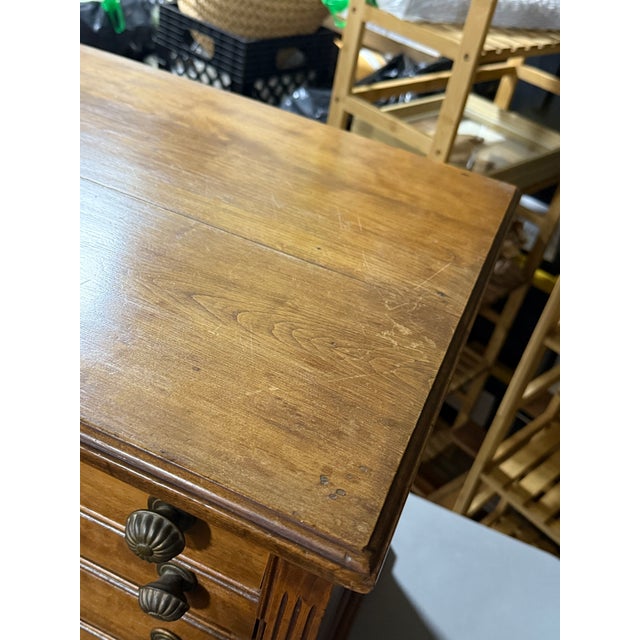 Early 20th Century Antique Map Cabinet or Spool Cabinet For Sale - Image 5 of 8
