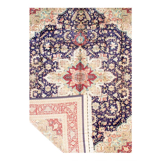 Traditional Pasargad DC Exquisite Design Paris Palace Fine Power Loom V.Silk Rug For Sale - Image 3 of 3