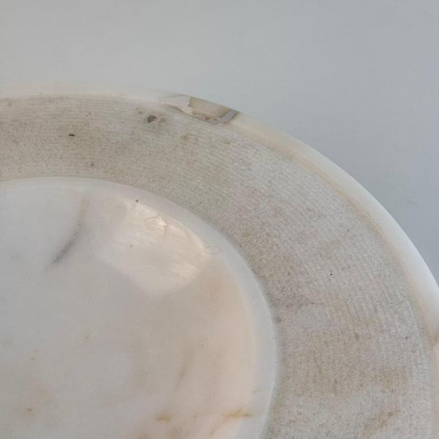 Stone Hand-Carved Carrara Marble Centrepiece by Angelo Mangiarotti for Skipper, 1970s For Sale - Image 7 of 14