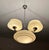 Cream Lage Art Deco Pendant Light in Glass, 1930s For Sale - Image 8 of 18