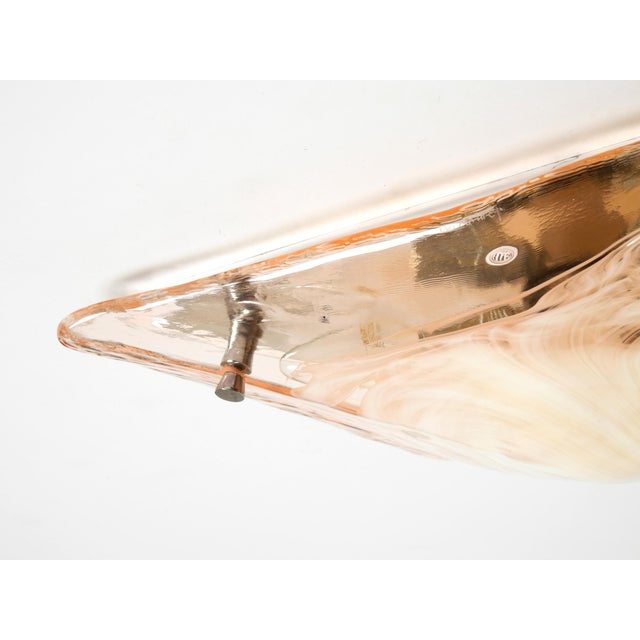 Large Triangular Murano Glass Ceiling Light from La Murrina, 1970s For Sale - Image 11 of 18