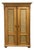 Vintage Scrubbed Pine Farmhouse Style Armoire For Sale