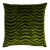 Schumacher Sabi Tiger Velvet 22" Pillow in Jungle For Sale