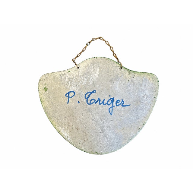 A distinctive vintage French equestrian award plaque from the 1981 Concours Général Agricole in Paris, celebrating the...