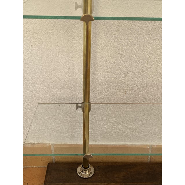 Countertop Display Case in Glass, Brass and Wood from Siegel Paris, 1920s For Sale - Image 9 of 16