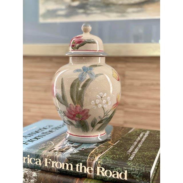 Andrea by Sadek Floral Ginger Jar Chairish