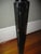 Wood Vintage Maitland-Smith Style Art Nouveau Black With Gold Roses Wood Library / Console Table For Sale - Image 7 of 10