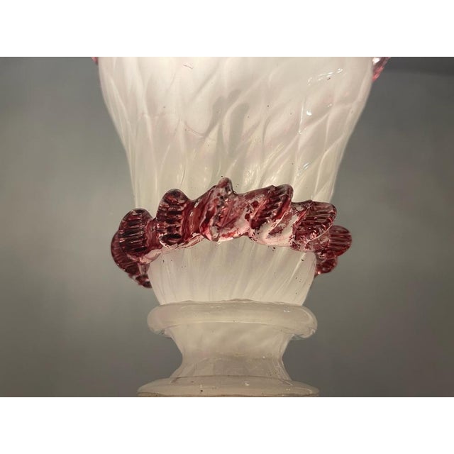 Large Venetian Glass Chandelier, 1970s For Sale - Image 6 of 14