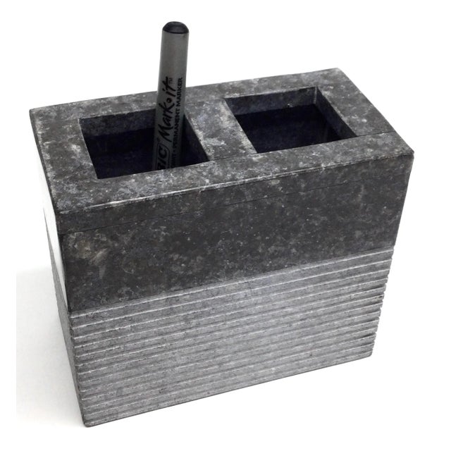 Granite Stone Marble Multi Utensils Holder For Sale - Image 9 of 12