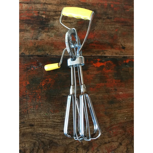 Retro Hand Crank Mixer Chairish