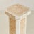 1970s Italian Octagonal Travertine Pedestal with Inlaid Panels, 1970s For Sale - Image 5 of 8