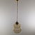 Elegant vintage pendant lamp from italy, likely dating to the 1970s and possibly manufactured by brotto. the lamp features...