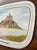 1980s Collectible Metal Serving Tray / French Advertising Tin La Biscuiterie De La Baie Du Mont Saint Michel For Sale - Image 15 of 16