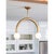 Traditional Regina Andrew Happy Steel Pendant, Small, Natural Brass For Sale - Image 3 of 9