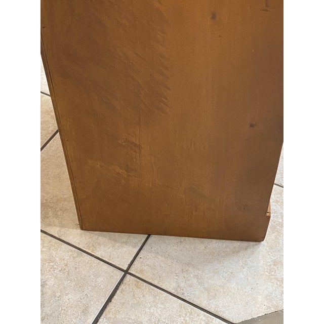 Oak Roll-Top Filing Cabinet, 1950s For Sale - Image 9 of 18