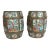 Chinese Export Rose Medallion Porcelain Garden Seats, a Pair Circa 1860 For Sale