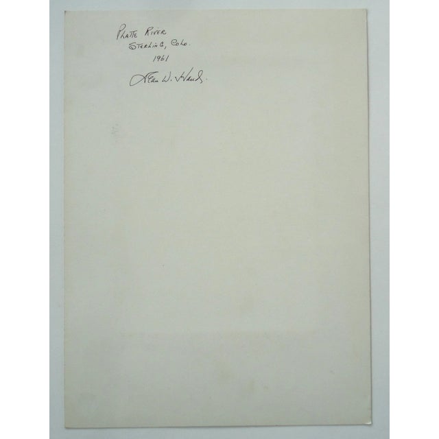 Mid-Century Modern Dean W Hand Mid-Century "Platte River" Nature Photograph For Sale - Image 3 of 5