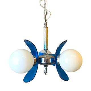 Mid-Century Modern Spanish Ceiling Lights with 3 Lights, 1970s For Sale