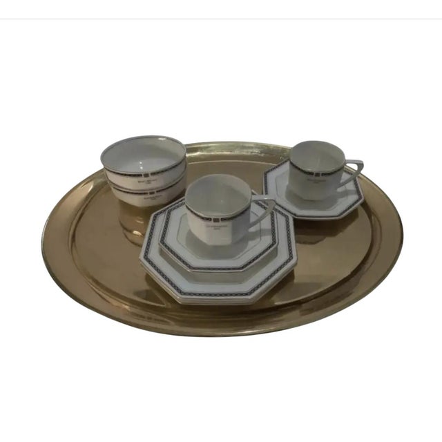 Mid 20th Century Mid 20th Century Art Deco Givenchy Dinnerware Set - 8 PCS For Sale - Image 5 of 9