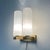 Metal Opal Glass Wall Lamp from Raak, 1960s For Sale - Image 7 of 12