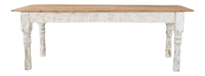 American Country Reclaimed Pine Farmhouse Dining Table