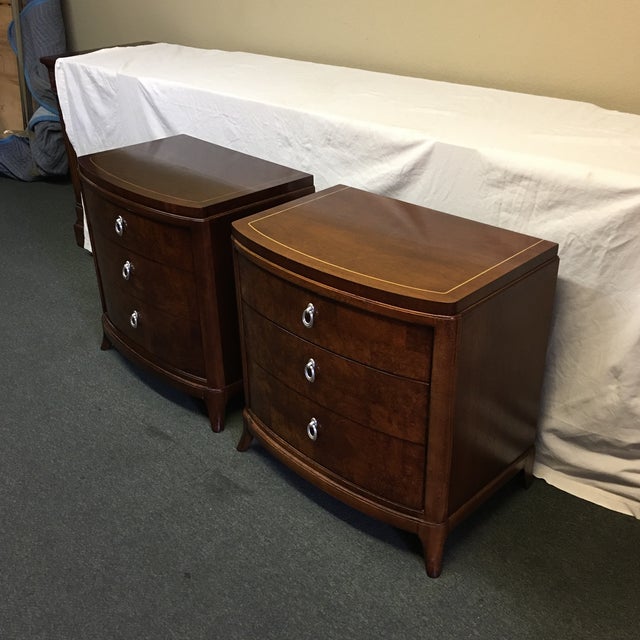 Thomasville Bogart Collection Nightstands A Pair Chairish