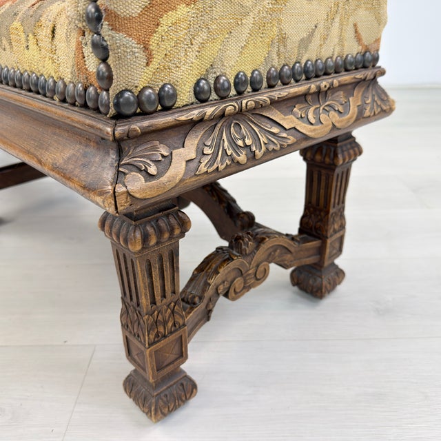 19c Antique French Bench For Sale - Image 12 of 13