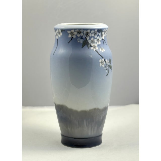 Antique Porcelain Vase by Arnold Krog for Royal Copenhagen For Sale - Image 3 of 8