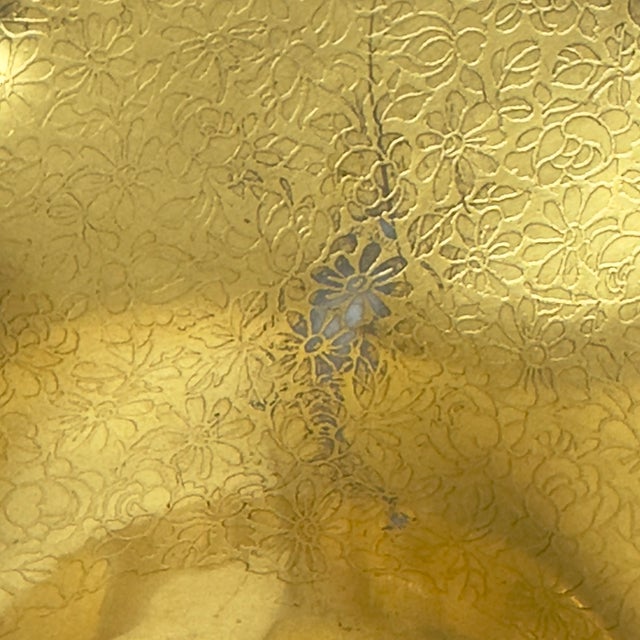 Eclectic Brass and Gold-Plated Wall Plate Curation - Group of 7 For Sale - Image 12 of 12