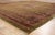 Olive Late 19th Century Indian Agra Rug, 10'02 X 12'06 For Sale - Image 8 of 10