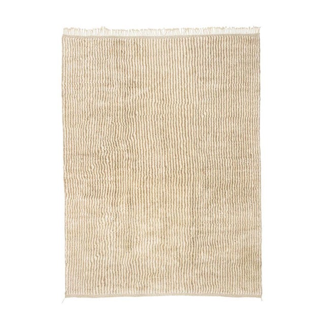 Hand-Knotted Wool Rug by Azele Studio For Sale - Image 9 of 9