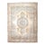 1960s Vintage Persian Handmade Wool Cotton Beige Area Rug For Sale