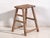 Brown Antique Stools in Elm, 1900s, Set of 2 For Sale - Image 8 of 11