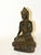 Mid 20th Century Smiling Young Buddha Statue Bronze Antique For Sale - Image 5 of 13