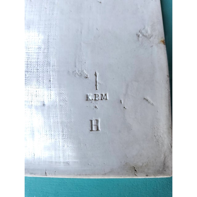 Late 18th Century Antique Late 18th Century KPM Ceramic Tile For Sale - Image 5 of 5