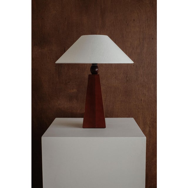 Timeless Elegance Wooden Table Lamp For Sale - Image 12 of 12
