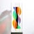 This stunning modernist polychromatic caste acrylic abstract sculpture was realized by the esteemed artist Norman Mercer...