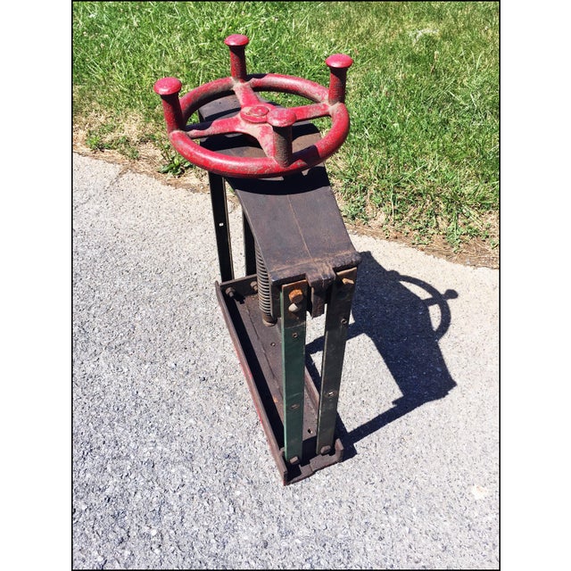 Vintage Industrial W.O. Hickok Keystone Cider Mill Apple Press Chairish