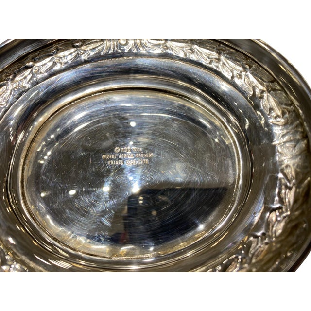 Stunning Metropolitan Museum of Art Silver Plate Reproduction of a Gravy Sauce Boat by Pierre-Adrien Dachery For Sale - Image 15 of 16
