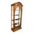 Pulaski Traditional Oak Wood Curio Cabinet For Sale