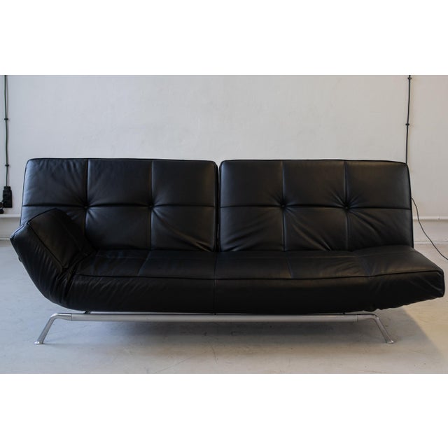 Animal Skin Smala Sofa with Ottoman by Pascal Mourgue for Ligne Roset, Set of 2 For Sale - Image 7 of 18