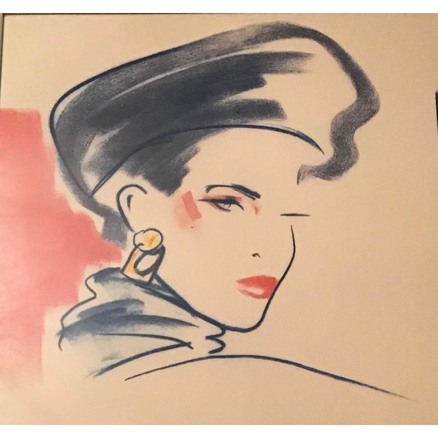 Original Mid Century Modern Fashion Design Wall Art Collage Chairish