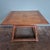 Antique Oak Table with Star Inlays and Double-Sided Drawer, 1800 For Sale - Image 4 of 18