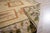 8x10 Vintage Aubusson Flat Weave Wool Rug, Ivory Botanical Panel For Sale - Image 9 of 13