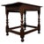 18th Century English Georgian Bobbin-Turned Oak Side Table For Sale - Image 9 of 12
