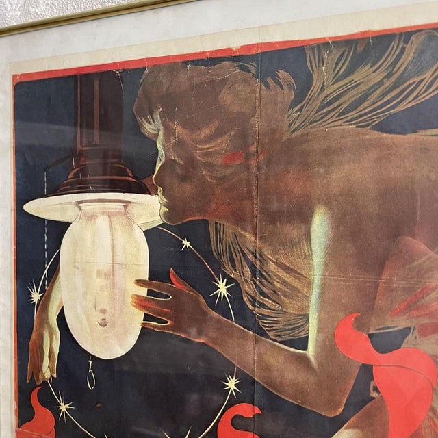Framed Advertising Lithograph Poster from Distillerie Italiane, 1970s For Sale - Image 7 of 8