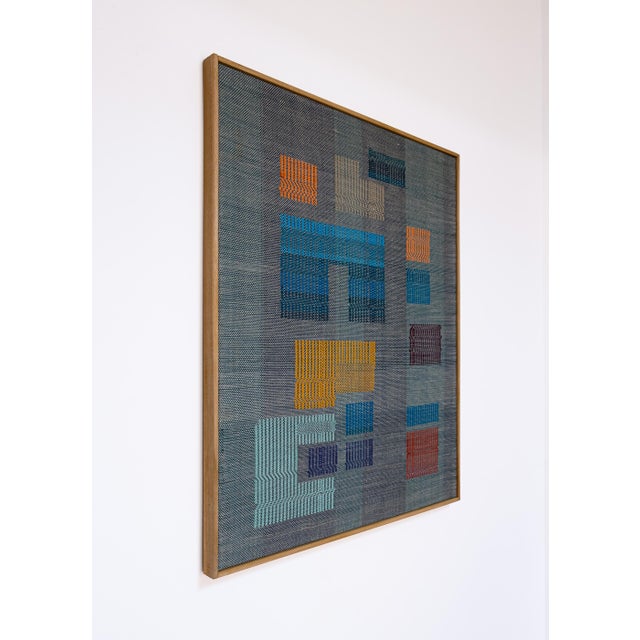 Hand-woven on a traditional loom in Susanna Costantini's weaving studio. Spigolatura 94 is part of the Gleaning series,...