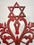 Antique 1900's Cast Iron Outdoor Jewish Synogogue Architectural Salvage Finial For Sale In New York - Image 6 of 9